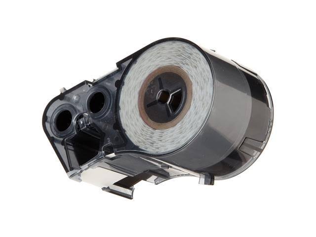 Brady MC-1000-584 Reflective Tape B-584 Black on White Reflective Label Maker Cartridge, 25 Width x 1x22 Height, for BMP51/BMP53