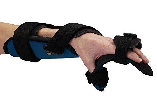Rolyan Advanced Orthosis, Functional Resting Brace, Right, Medium, Foam Liner, Hand u0026 Wrist Support Splint allows for Extens