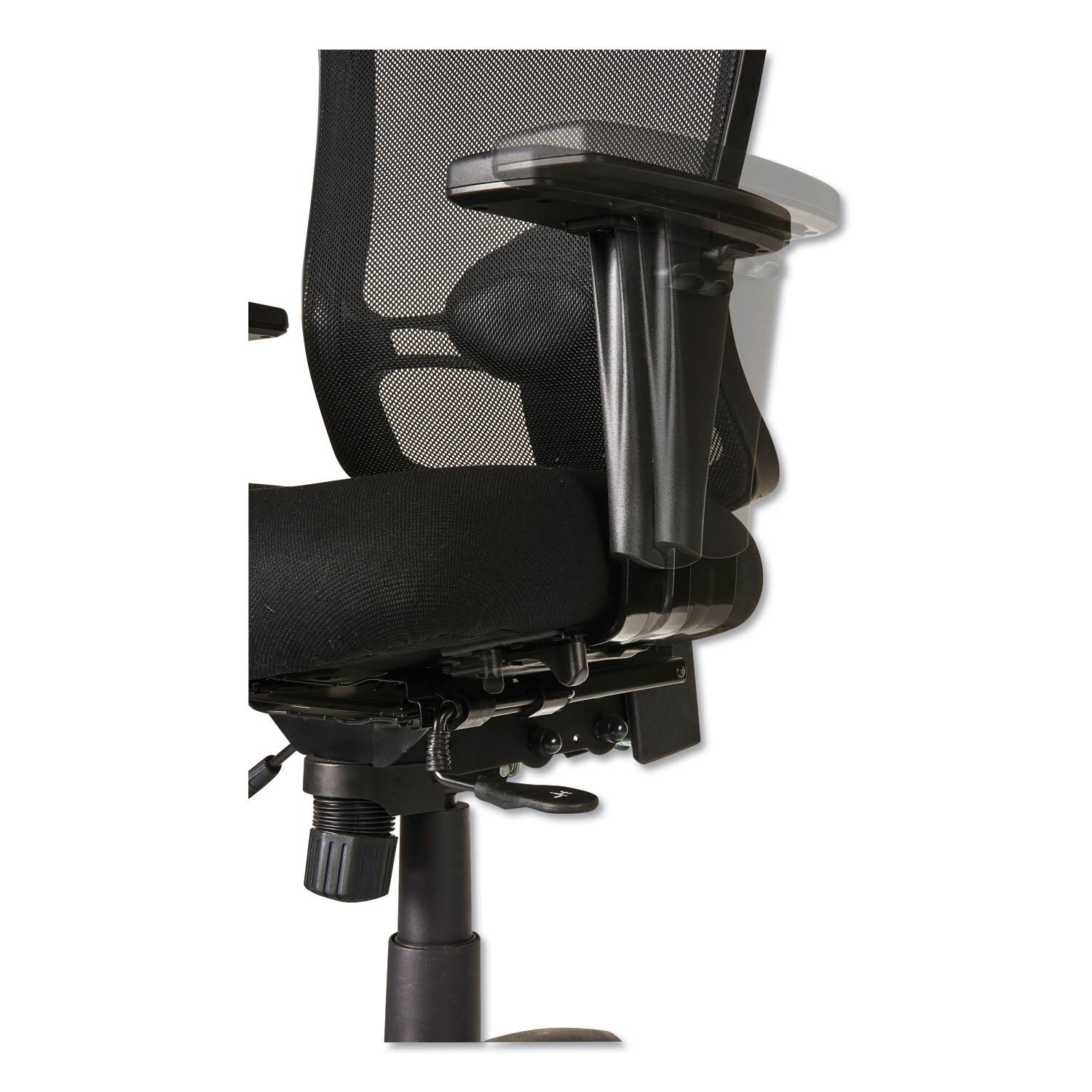 Alera Etros Series High-Back Multifunction with Seat Slide Chair Black