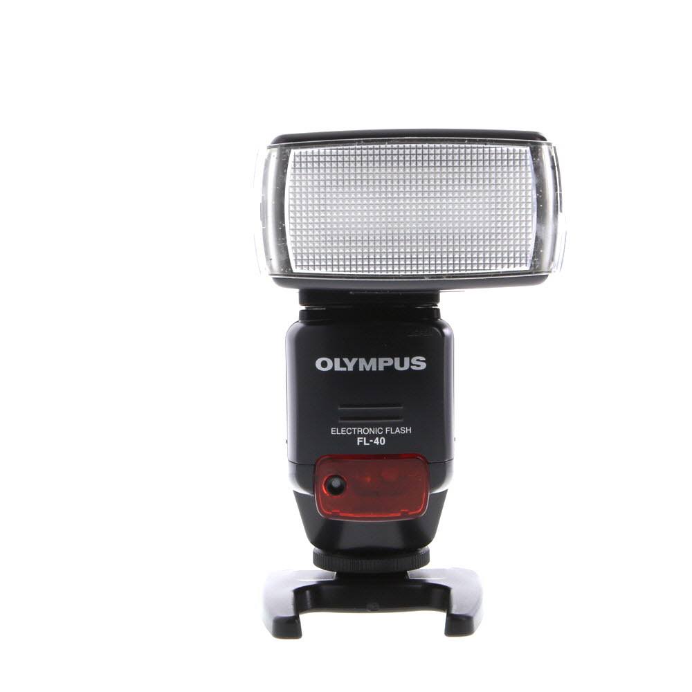 Olympus FL-40 - Camera flash - black