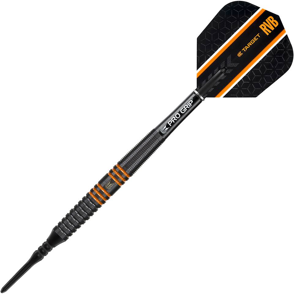 Target Raymond Van Barneveld RVB 80 Black Soft Tip Darts - 20gm