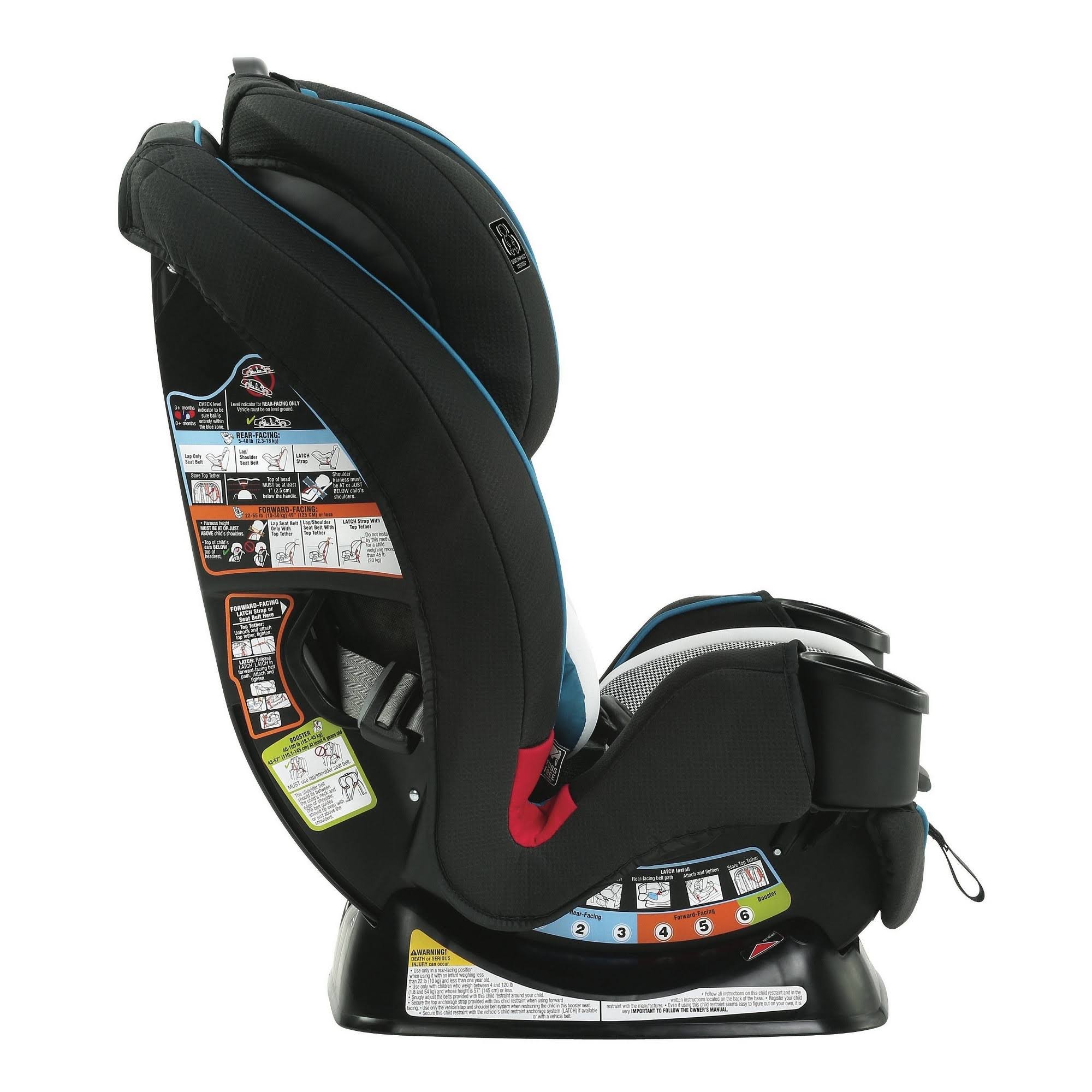 Graco TrioGrow SnugLock LX 3-in-1 Convertible Car Seat