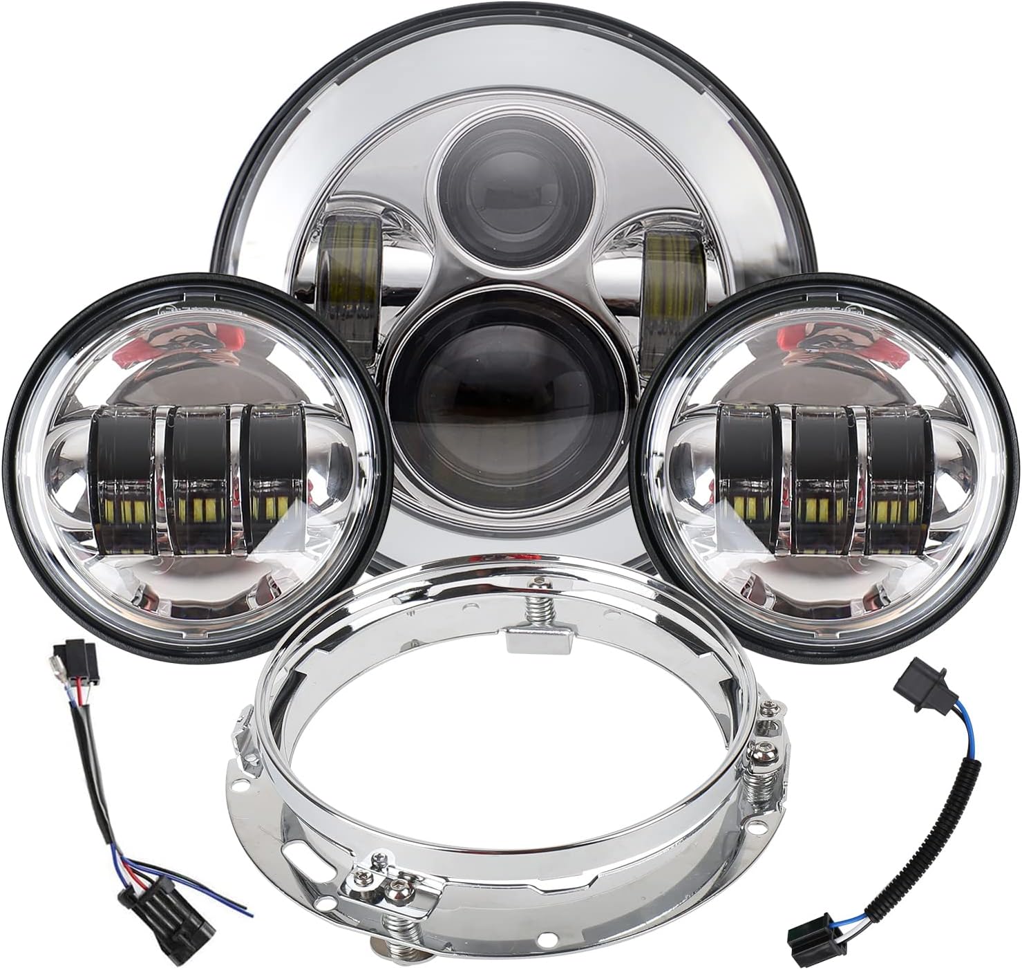 For Harley Davidson Fat Boy Heritage Softail Classic Road King 7