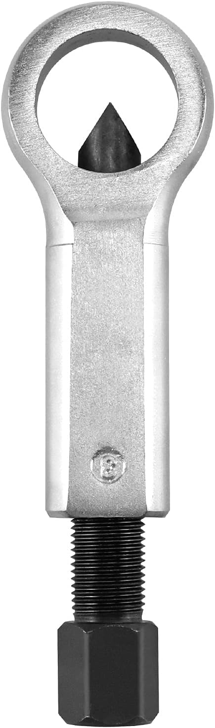 QWORK Nut Splitter Cracker, Metal Nut Splitter Tool, 3 PCS Manual Pressure Nut Cracker Remover Extractor Tool for Damaged Nut Remover 9-12mm / 12-16mm / 16-22mm