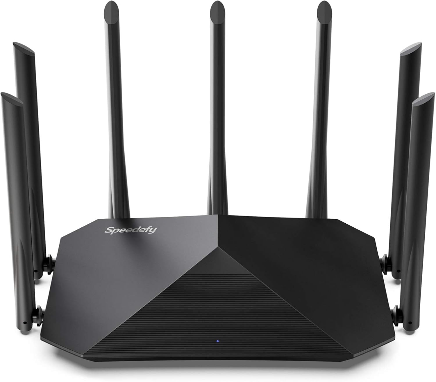 Speedefy AC2100 Smart WiFi Router - Dual Band Gigabit Wireless Router for Home & Gaming, 4x4 MU-MIMO, 7x6dBi External Antennas for Strong Signal, Parental Control, Support IPv6 (Model K7) Pack of 2