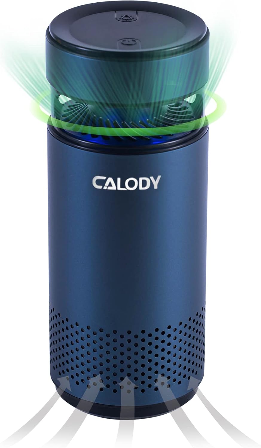 CALODY Portable Air Purifier, Car Air Purifier with H13 True HEPA Filter for Allergies Battery Powered, Smoke, Dust and Odor Eliminator, HEPA Air Purifier for Car Traveling Bedroom Office Pack of 2