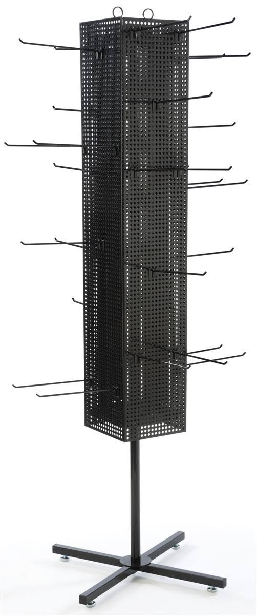 10x22 Black Peg Hooks with Powder Coated Finish PEGH10BK