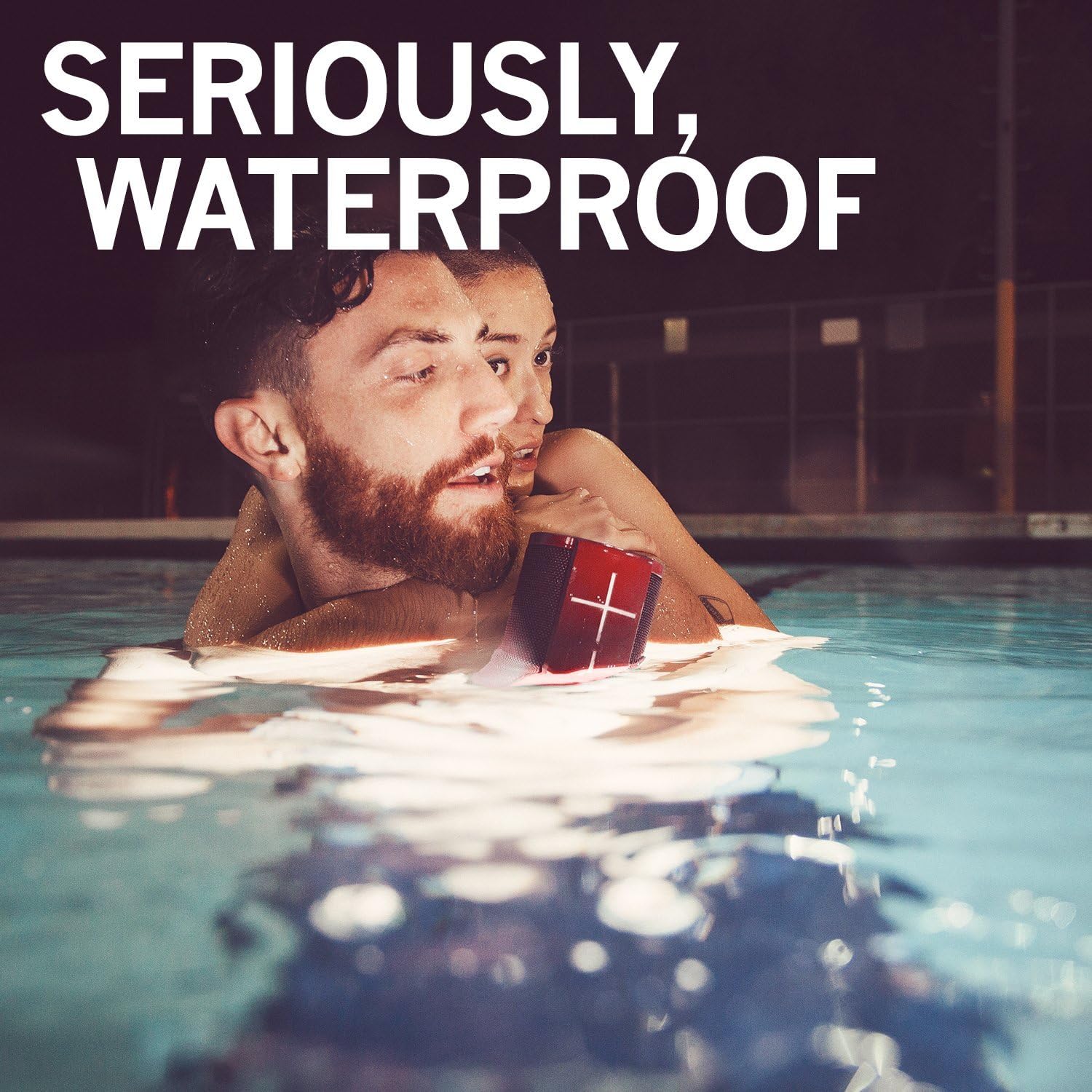 ULTIMATE EARS MegaBlast Bluetooth Speaker w/Hands-free Alexa compatibility - Black (Renewed)