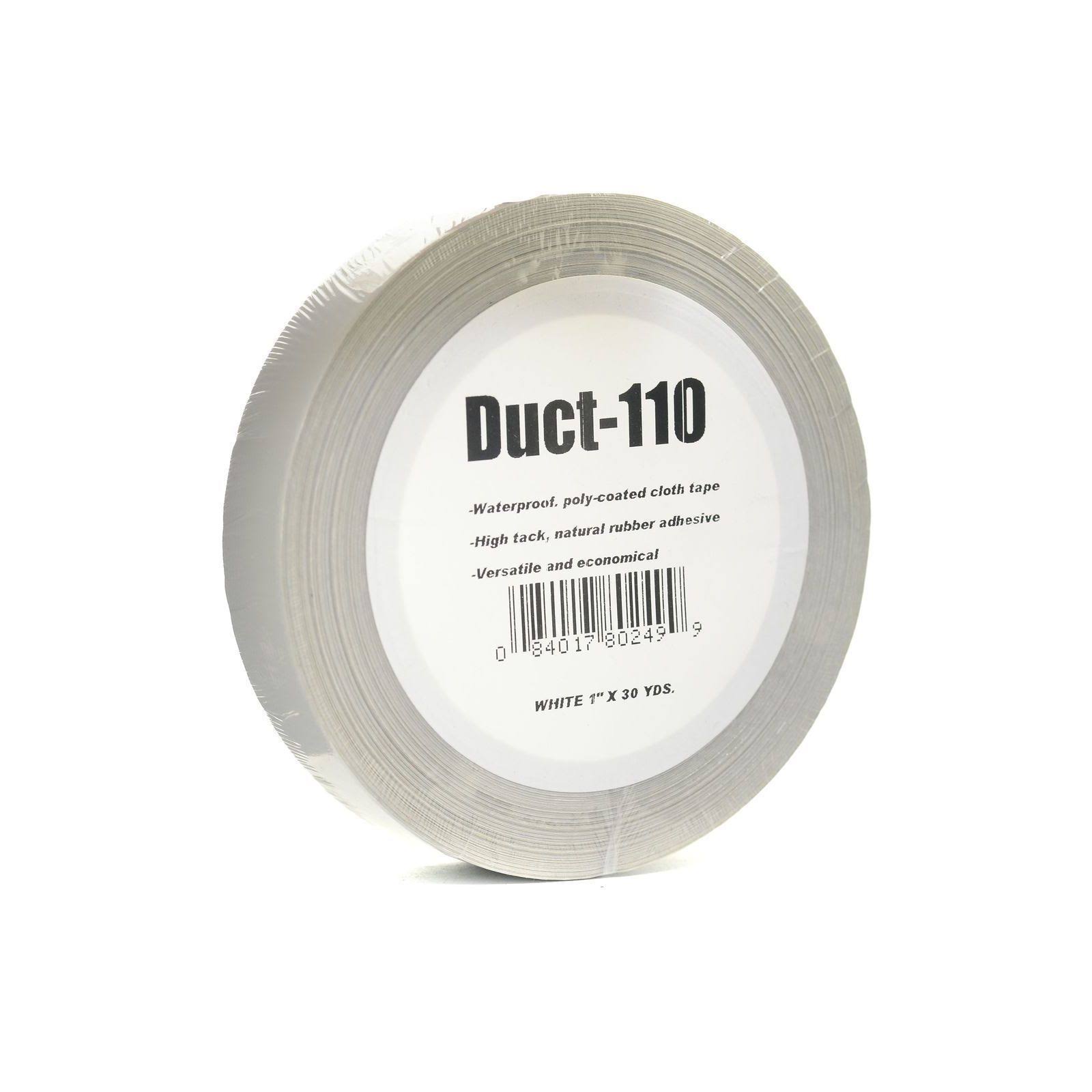 Pro Tapes Pro-Duct 110 Tape White [Pack of 6 ]