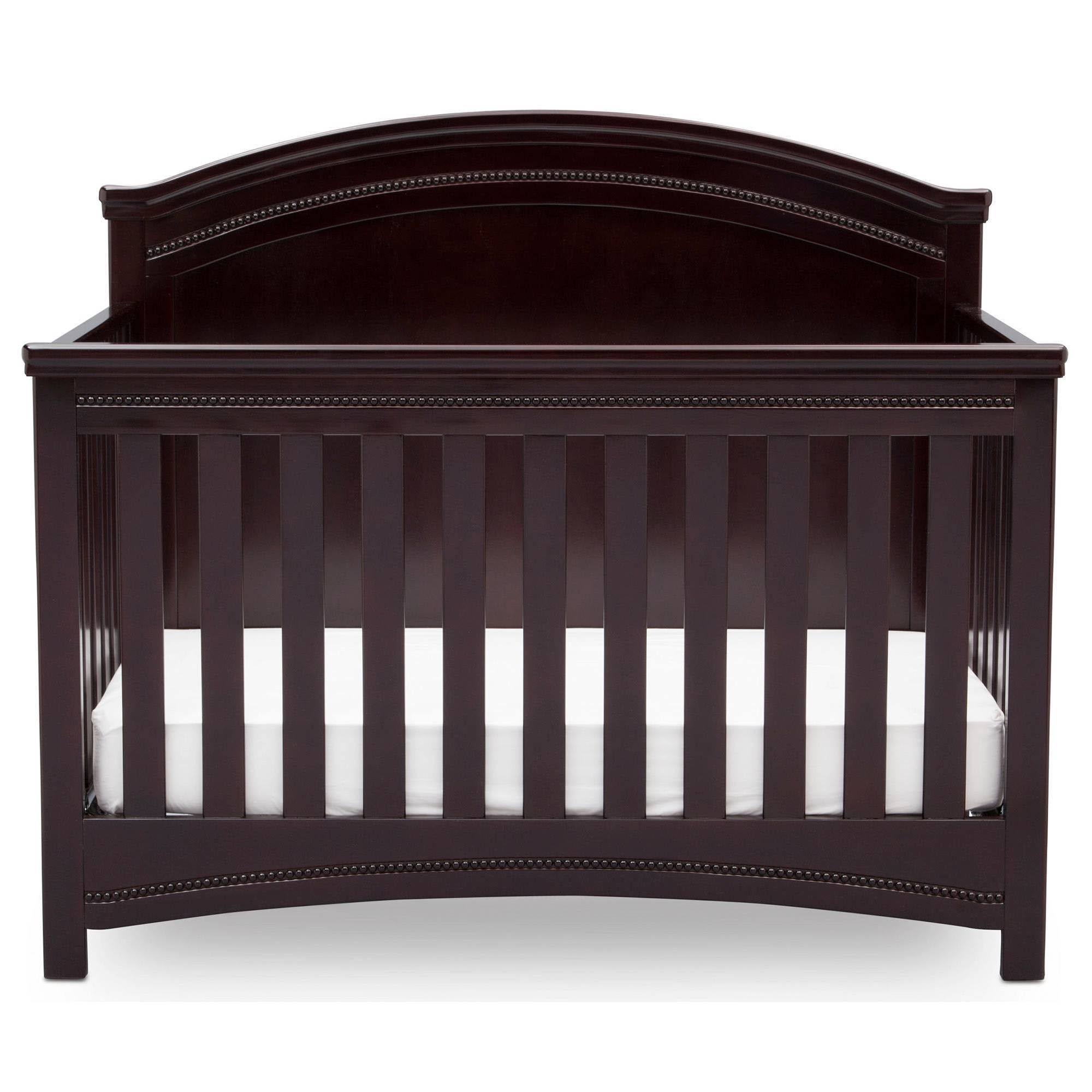 Simmons Kids SlumberTime Emma Convertible Crib &n& More Black Espresso