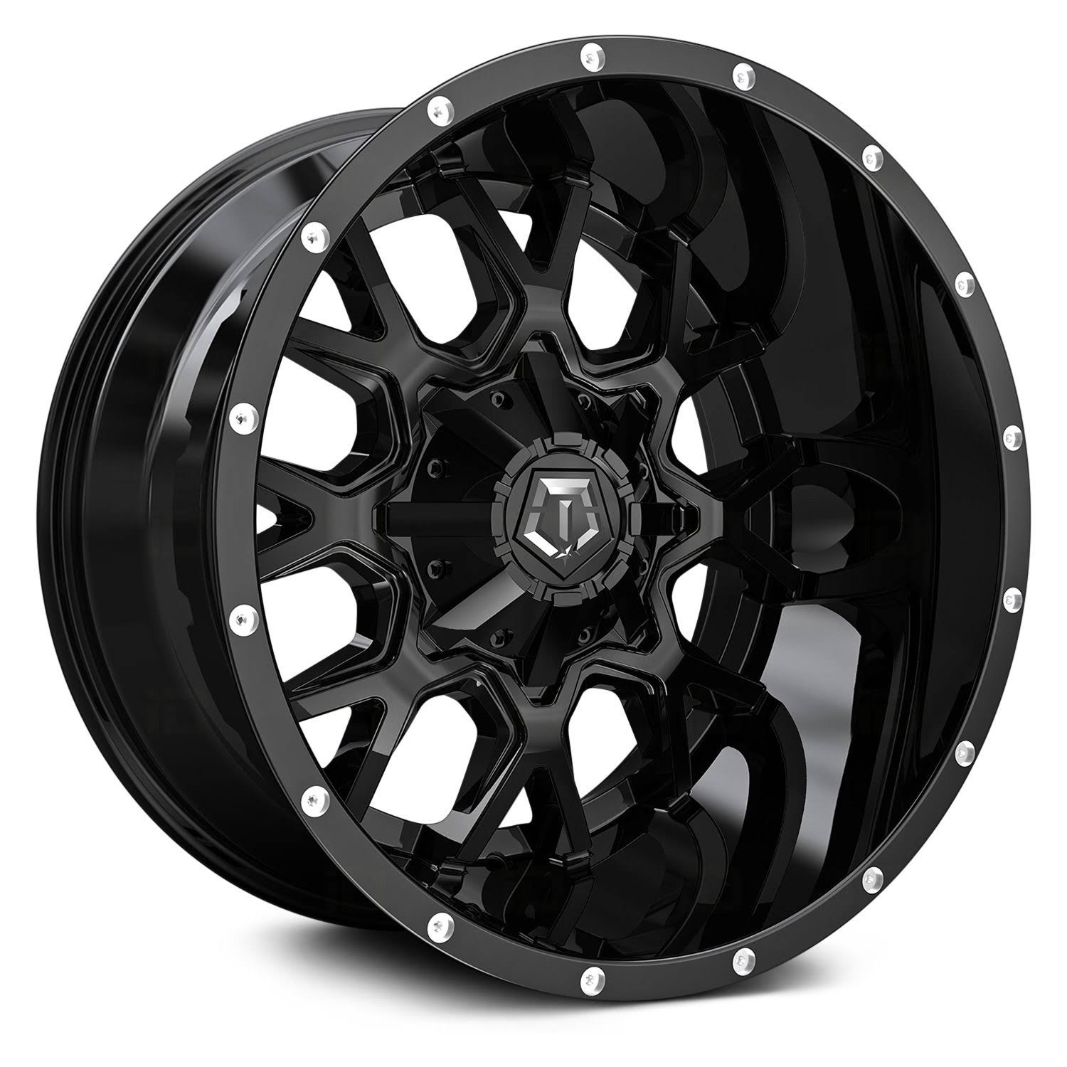 TIS Wheels 549B. 20 inch Black Rims