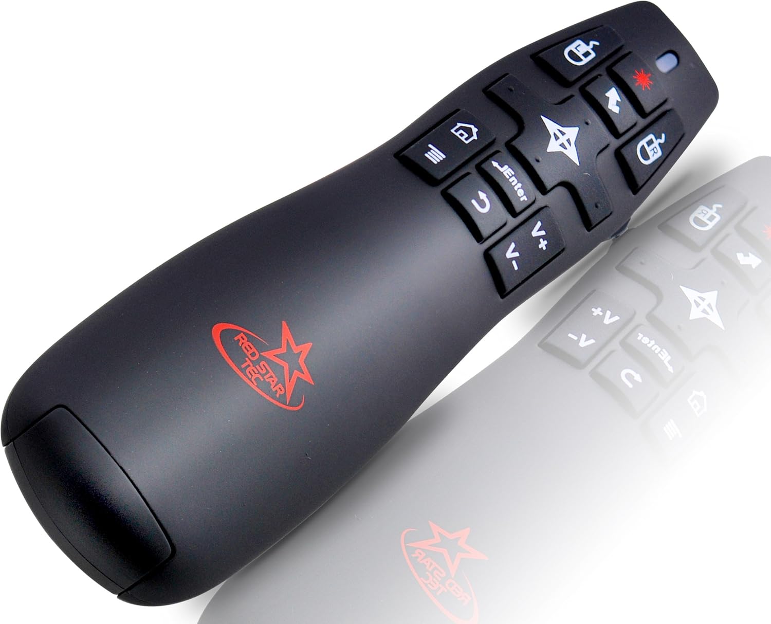 Wireless Powerpoint Presentation Remote Clicker and Keynote Presenter with Wireless Mouse (PR-820) from Red Star Tec Pack of 2