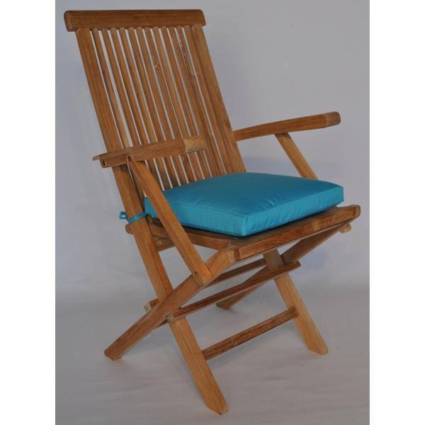 Classic Folding Armchair (Set of 2) Black