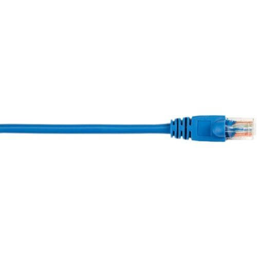 Black Box Cat5e Value Line Patch Cable, Stranded, Blue, 7-ft. (2.1-m), 25-Pack