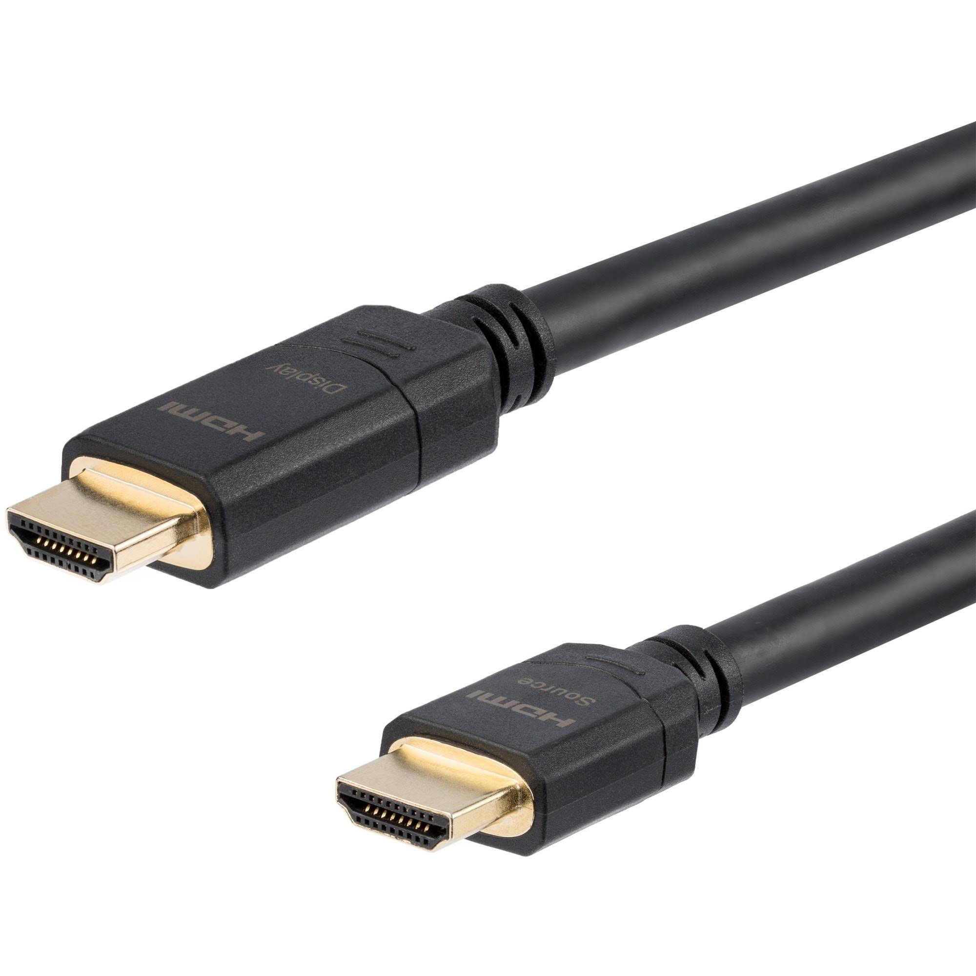 StarTech.com 80 ft Active High Speed HDMI Cable - HDMI cable - Black - 80 ft - M 19 pin HDMI Type A to M 19 pin HDMI Type A