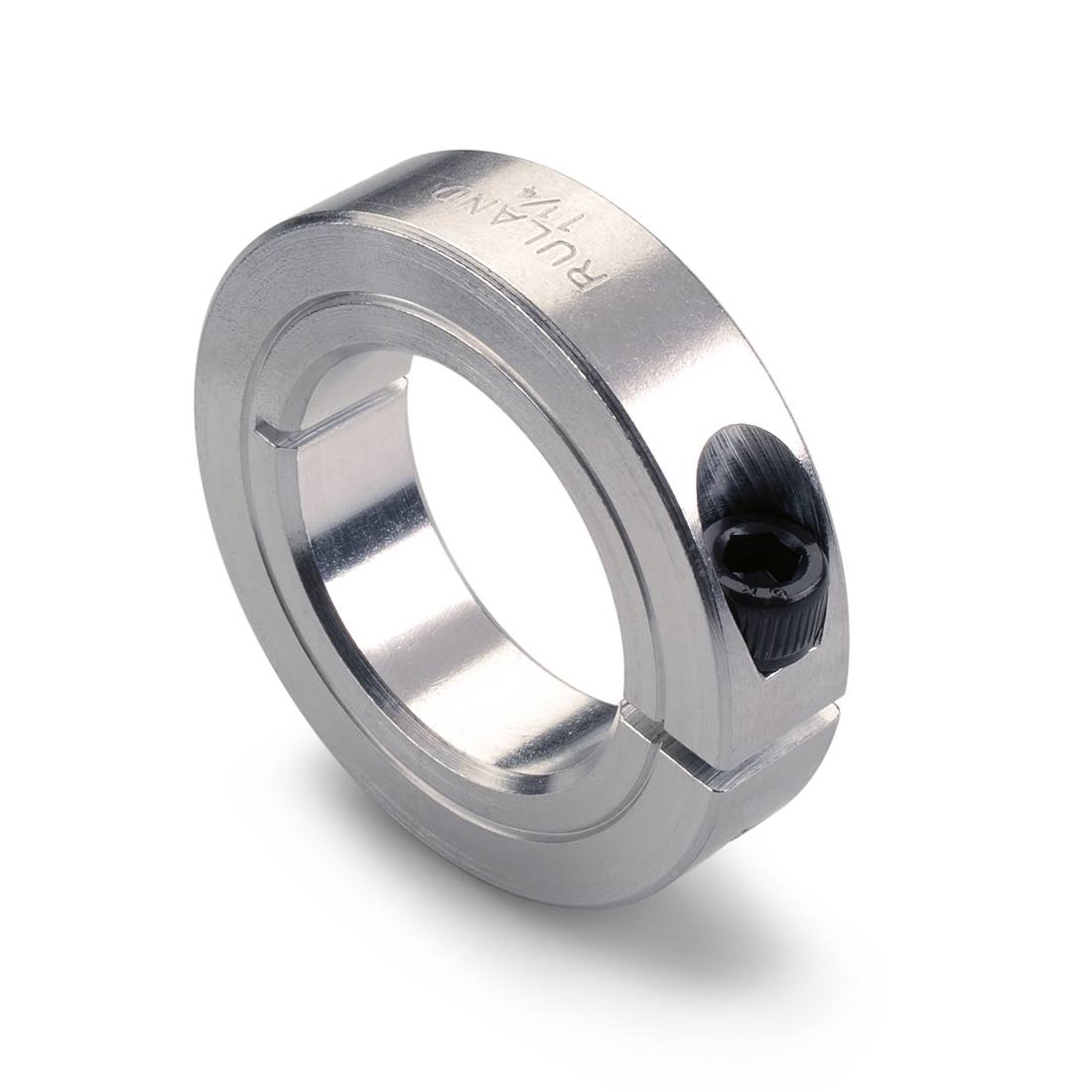Ruland Manufacturing CL-40-A Shaft Collar,clamp,1Pc,2-1/2 In,alum
