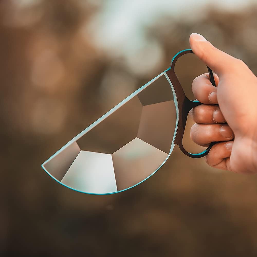 SAKUINER Prism Lens fx Handheld Diopter Filter 150mm Creative Photography Multiple Refraction Foreground Blur Prism Filter Pack of 2