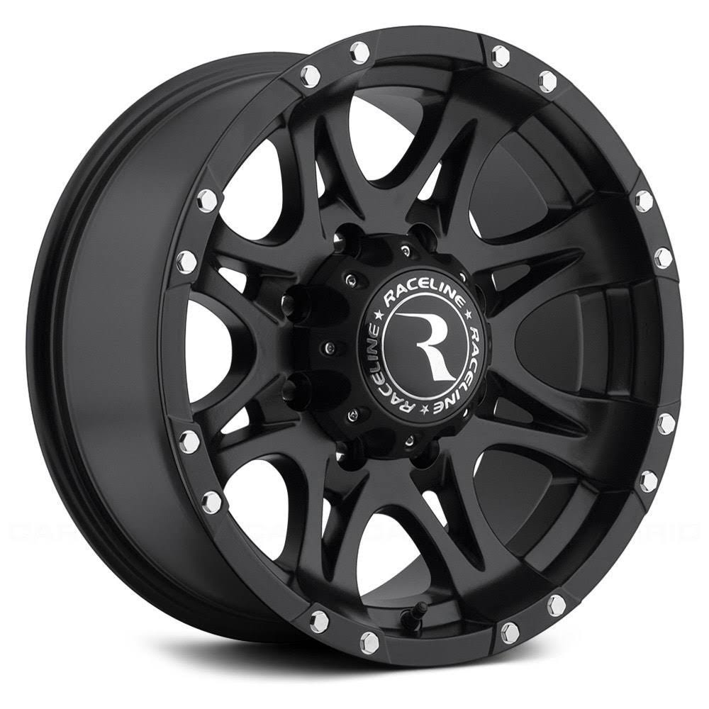 Raceline Raptor Black 18x9 6x5.5 +25mm