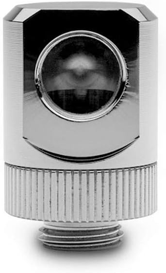 EKWB EK-Torque 90 Degree Angled Rotary Fitting, Nickel, 10-Pack
