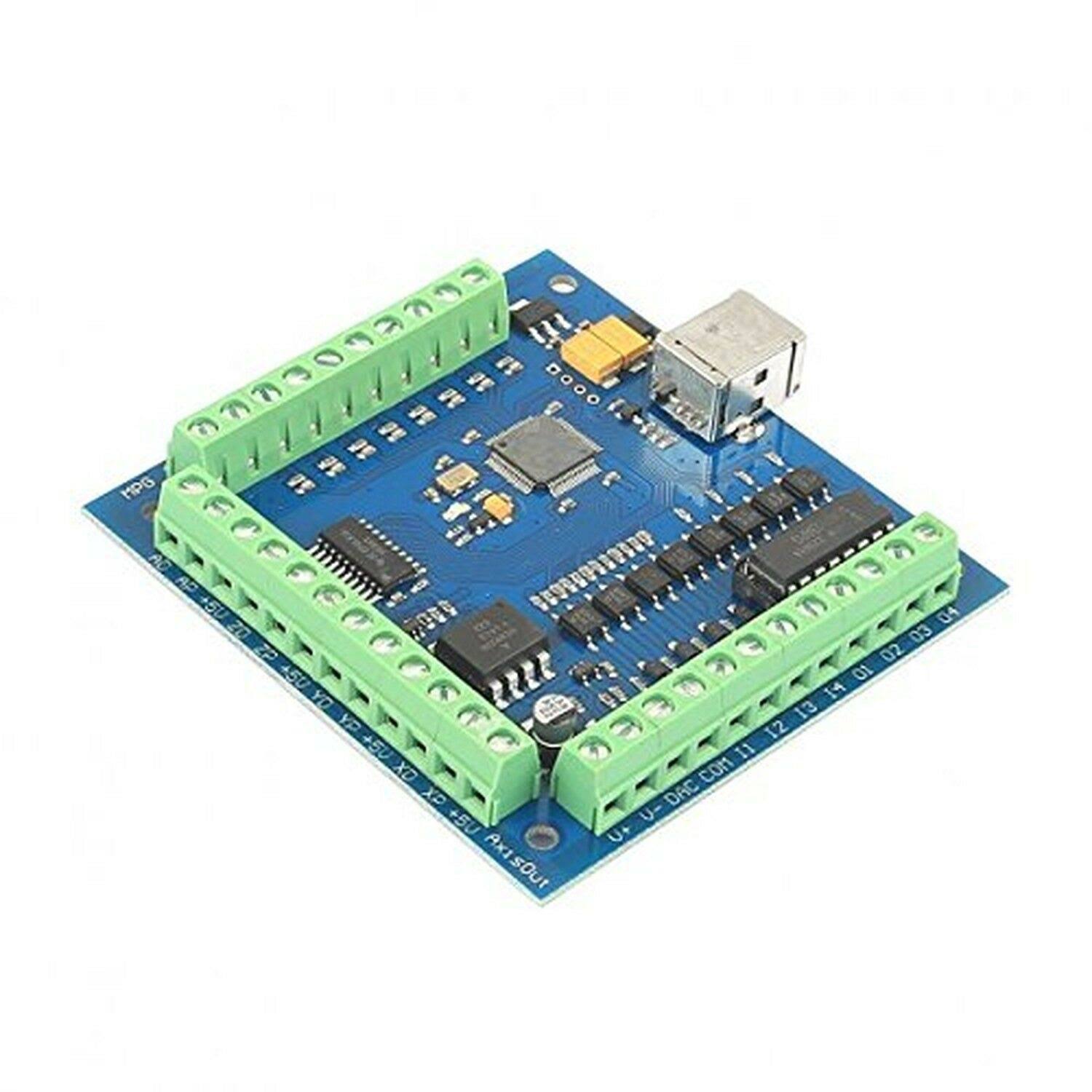 SainSmart 4 Axis Mach3 USB CNC Motion Controller Card Interface Breakout Board