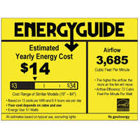 Kichler Monarch II 52 in. Patio Fan, Black