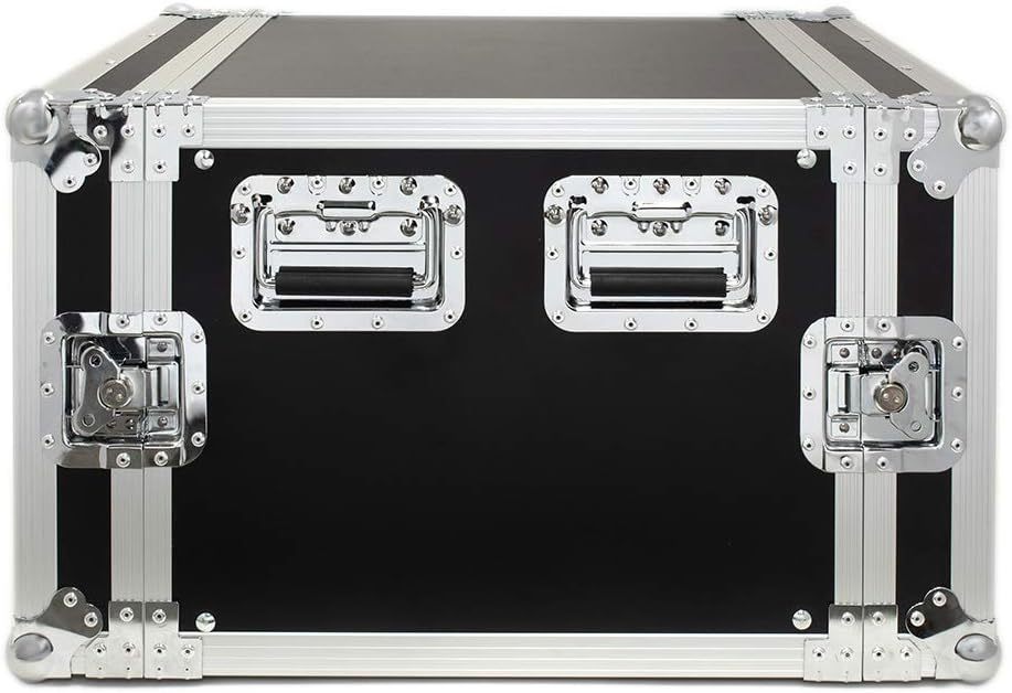 Seismic Audio - SA-PTR-8U - 8 Space Pro Audio DJ Road Rack Case - 8U Pro Tour Grade Case