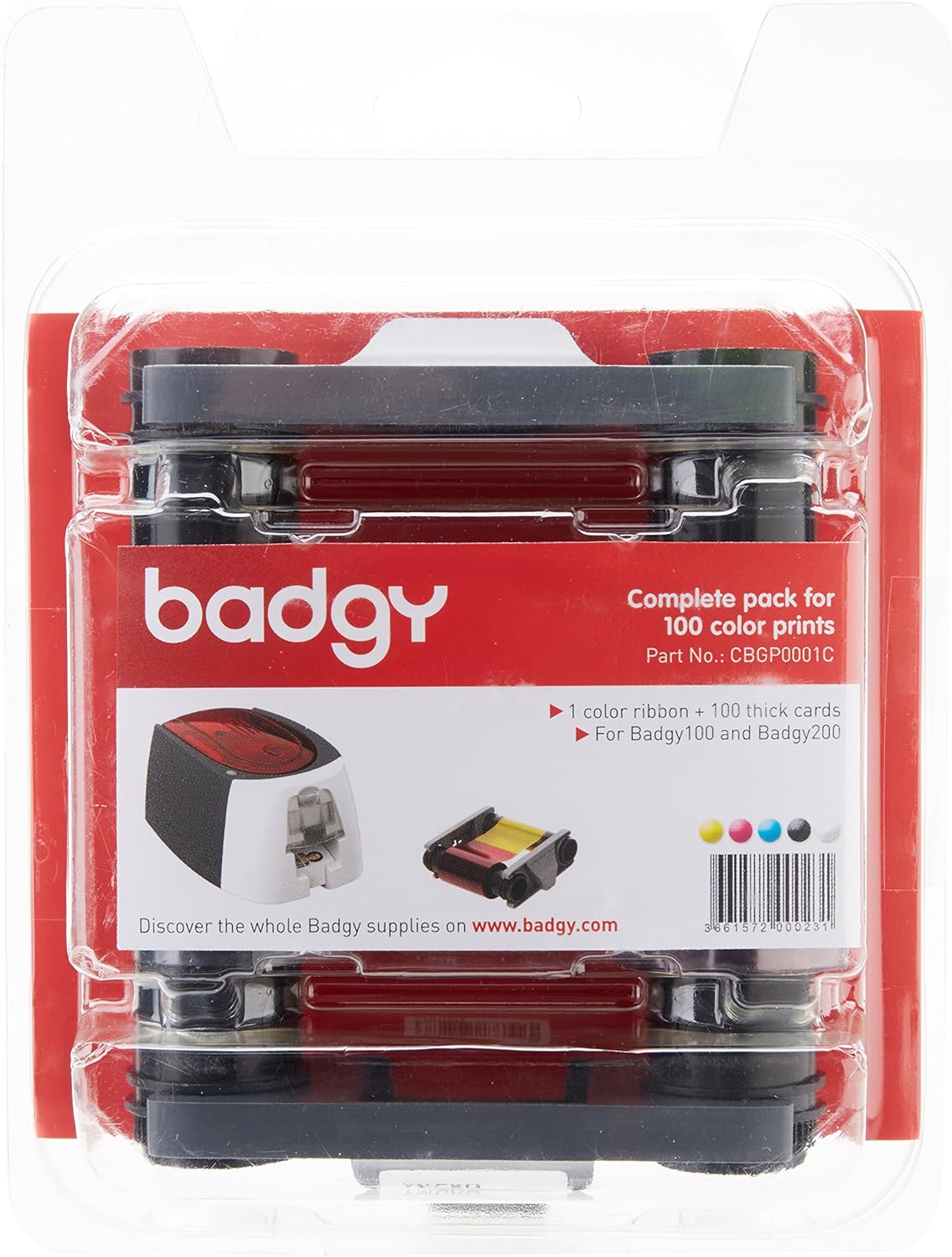 Badgy 100/200 Consumable Pack Pack of 2