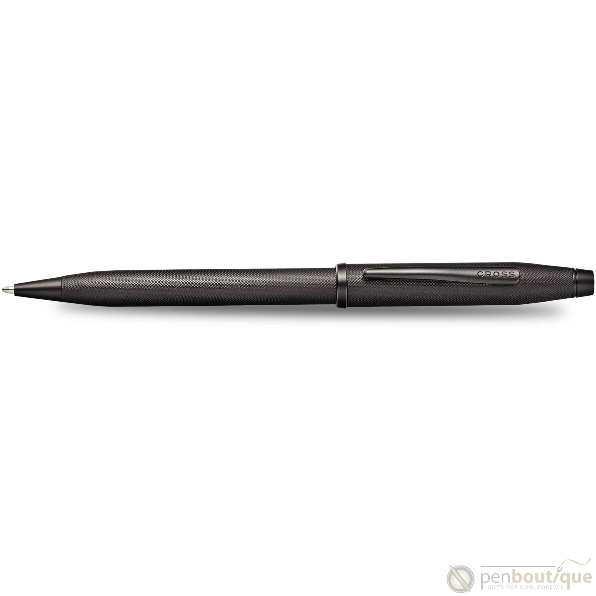 Cross Century II Ballpoint Pen - Black Micro Knurl