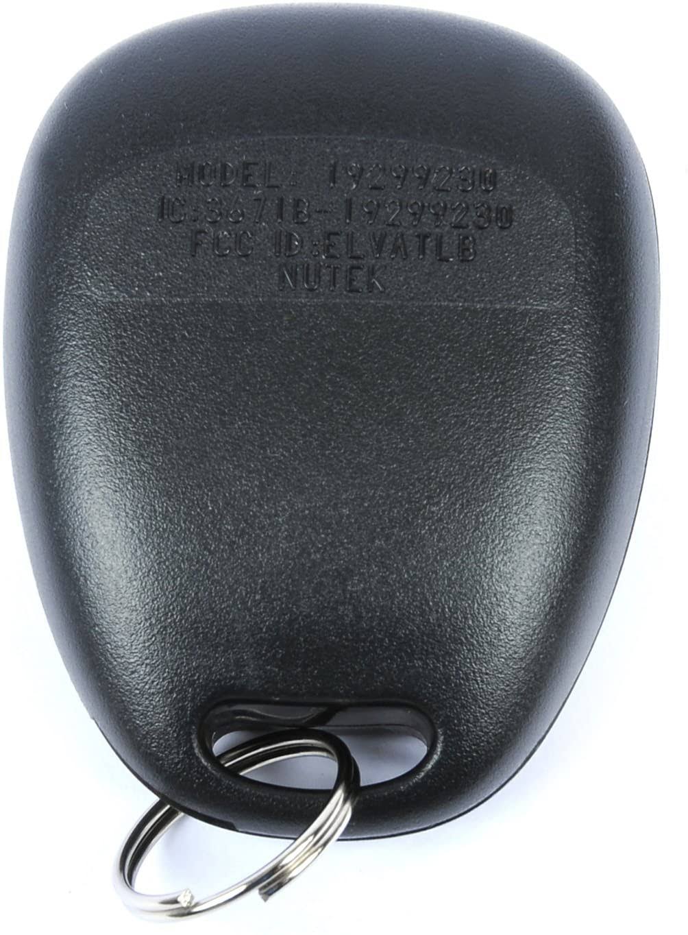 ACDelco 19299230 - 4 Button Keyless Entry Remote Key Fob