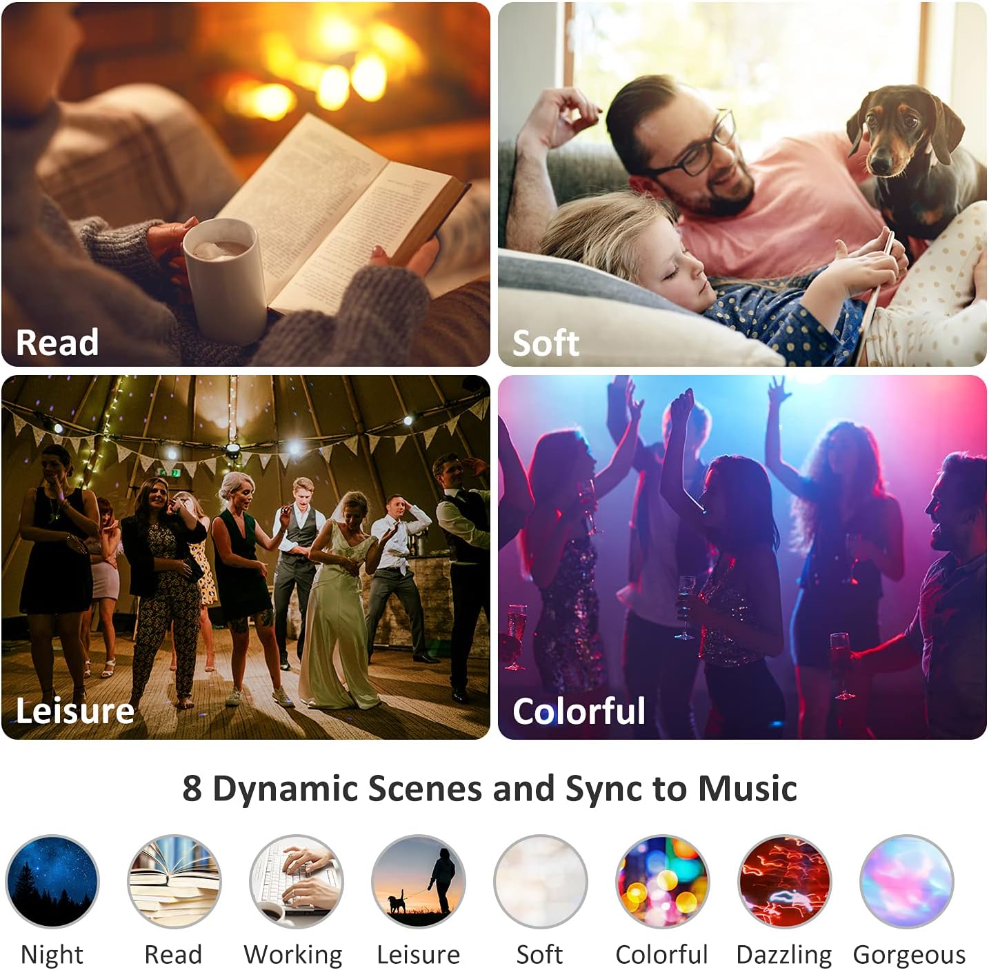 Smart Led Recessed Lighting 6 Inch, LED WiFi Recessed Lighting 16W 1100LM Smart Downlight with Junction Box Compatible with Alexa,Google Assistant and Siri (6 Inch-4PACK)