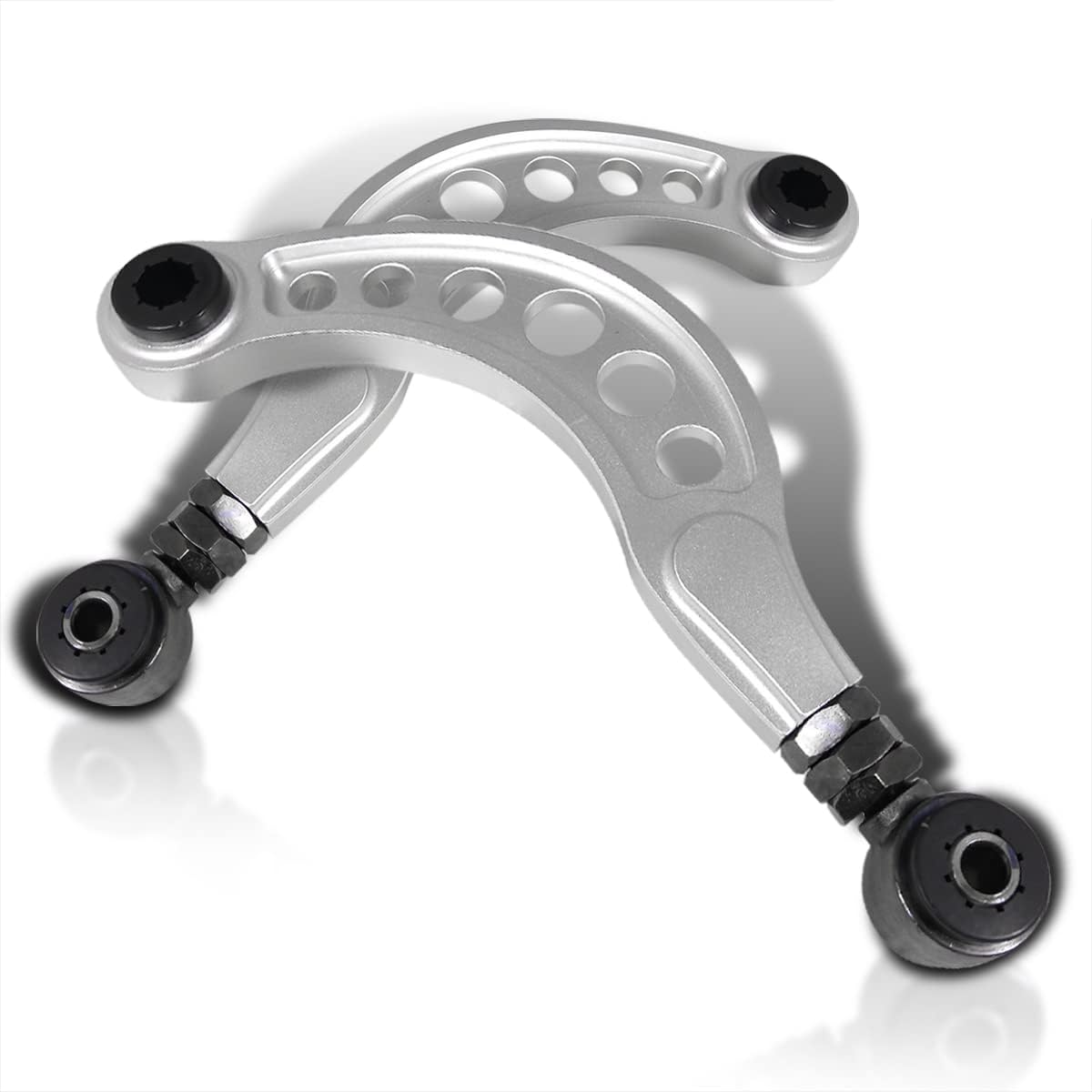 Spec-D Tuning Rear Lower Suspension Control Camber Arm Compatible with Honda Civic Crx 1988-1991, 1990-2001 Acura Integra