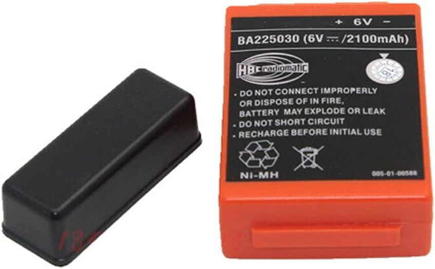 TOPMAO (3-Pack) BA225030 6V 2100mah Ni-Mh Battery for HBC Pump Truck Remote Control Crane FUB 05AA Battery