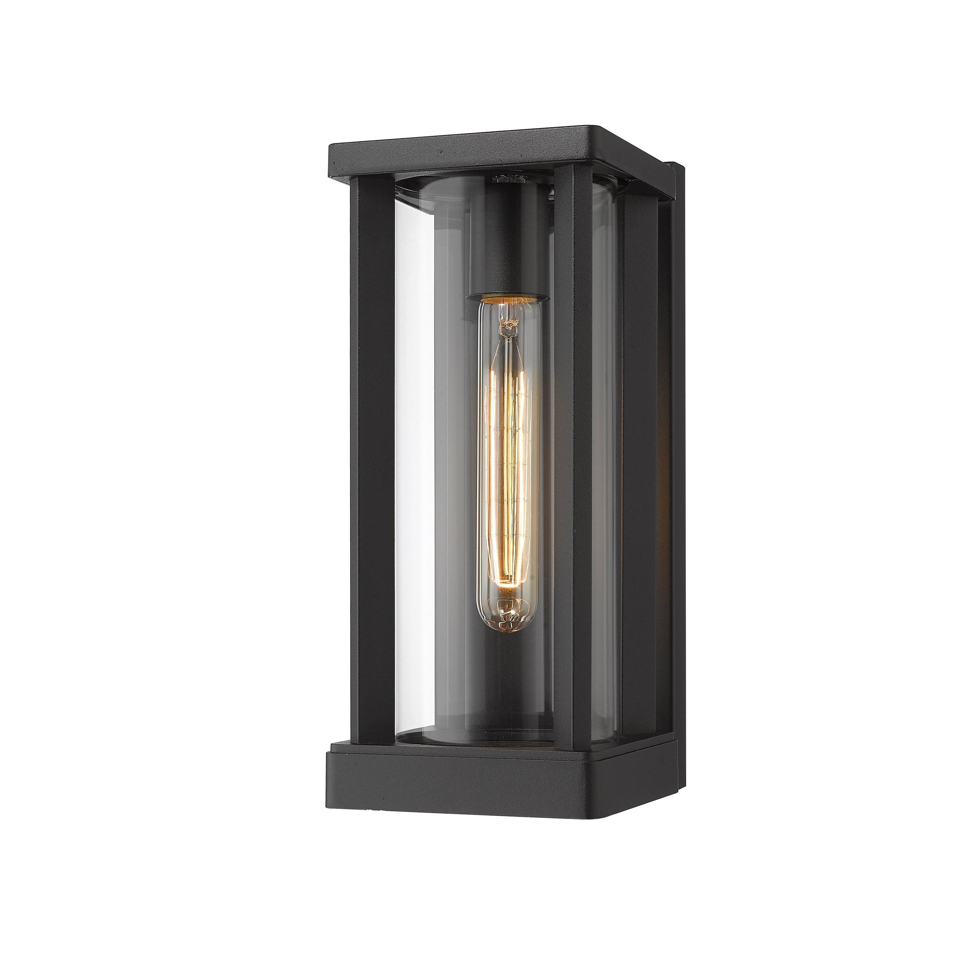 Z Lite 1 Light Outdoor Wall Sconce 586S BK (Black)