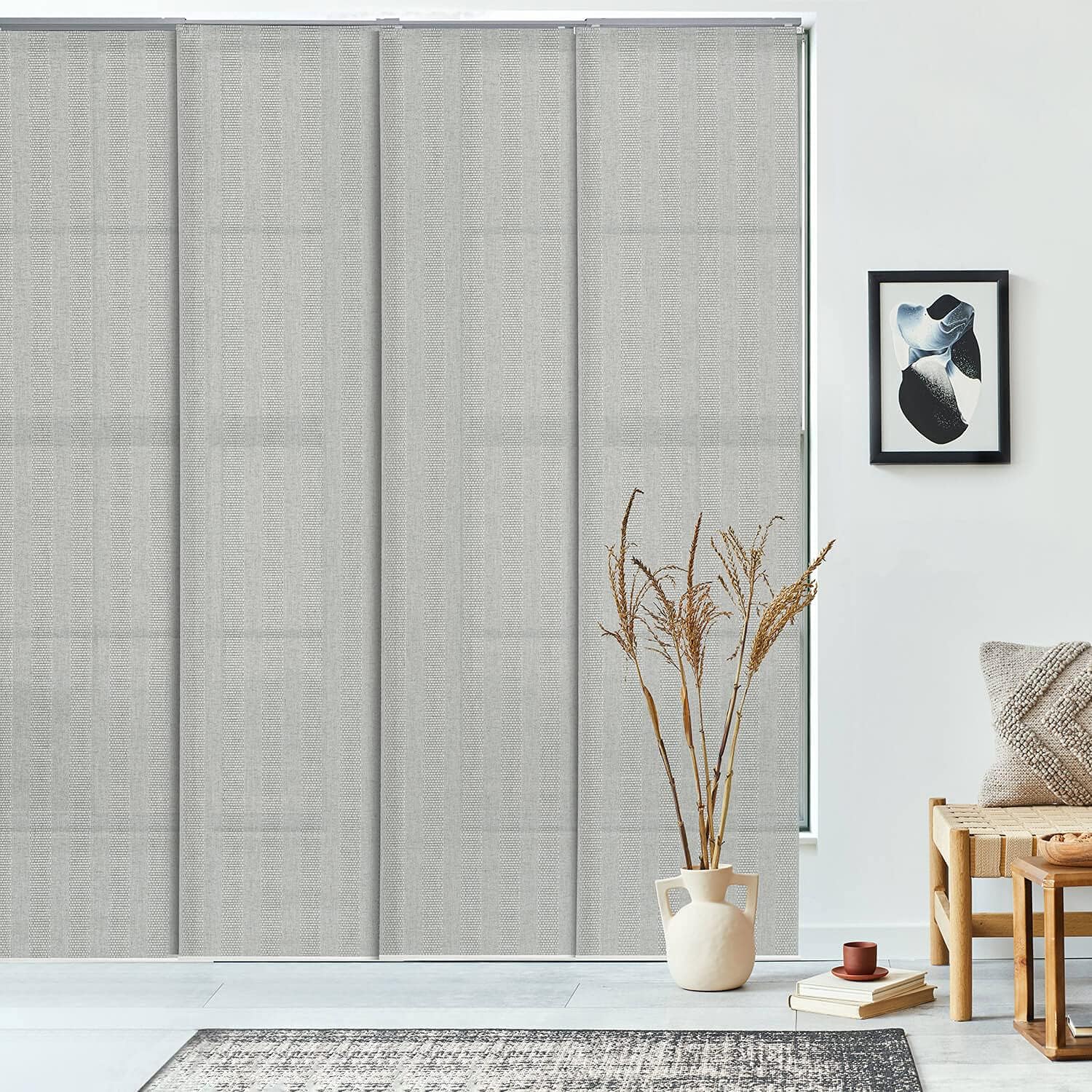 GoDear Design Deluxe Adjustable Sliding Panel Track Blind 45.8