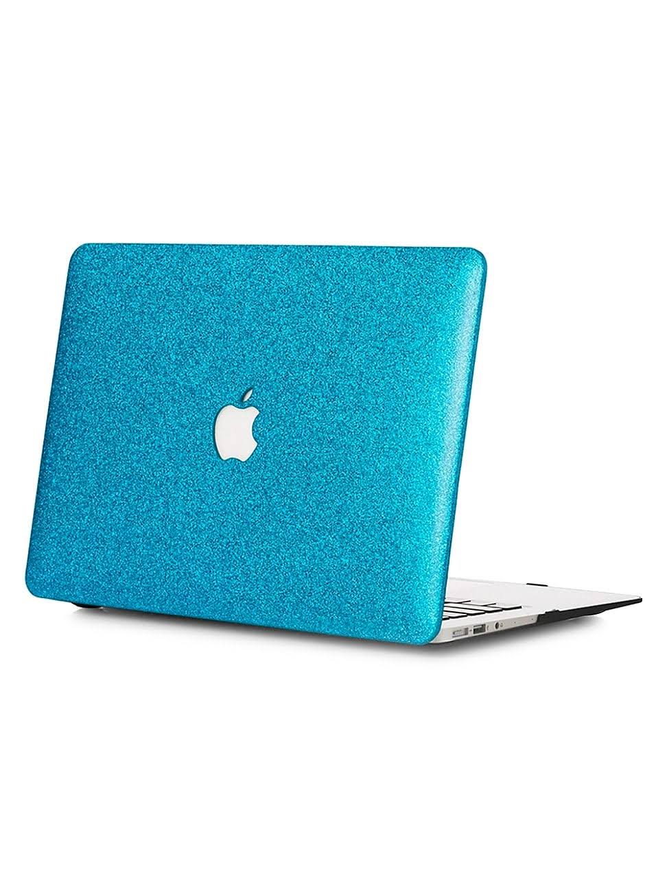 Chic Geeks Glitter MacBook Case - Aqua