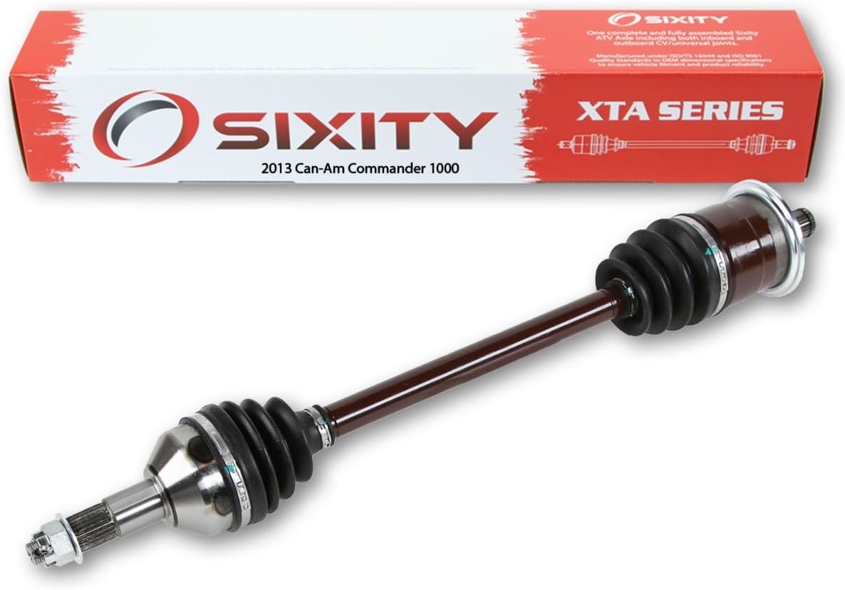 Sixity 2013 for Can-Am Commander 1000 4X4 Rear Right Axles Back Passenger LTD Complete Side