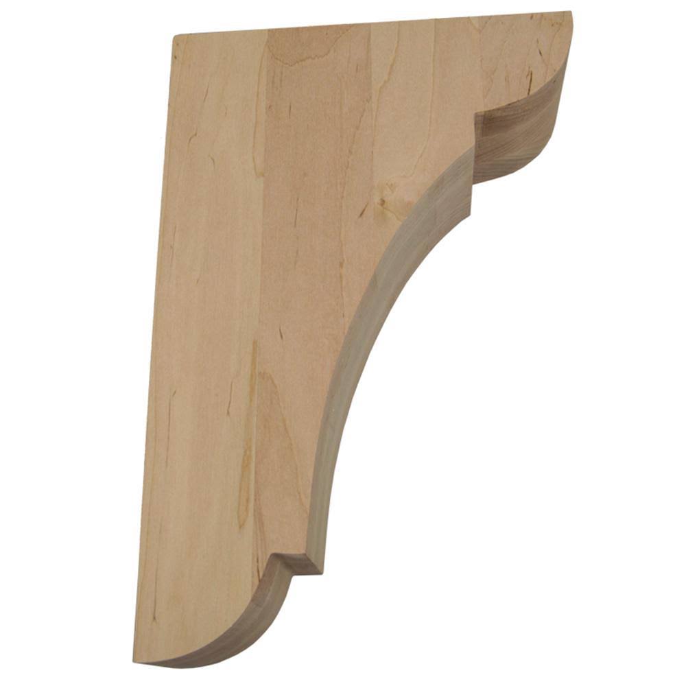 Federal Brace 40359 12 in. x 8 in. x 3 in. Bar Bracket with Corbel Rib