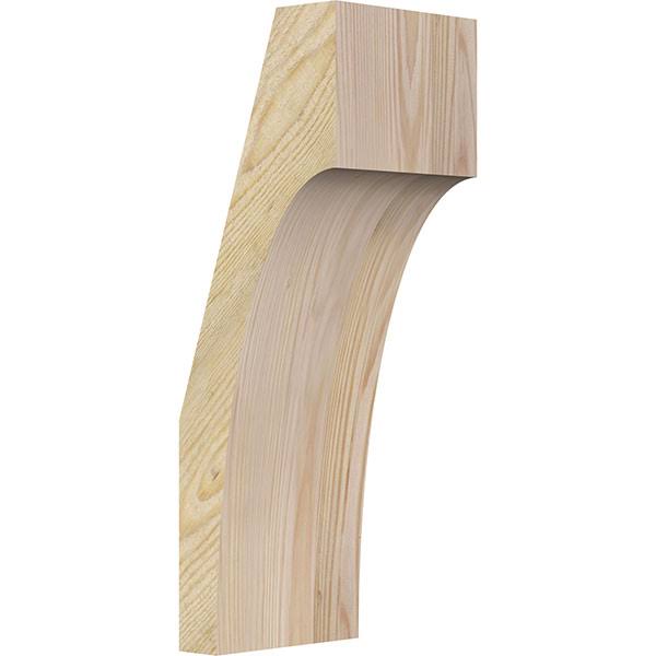 6x22W x 6x22D x 18x22H Westlake Rough Sawn Brace, Douglas Fir