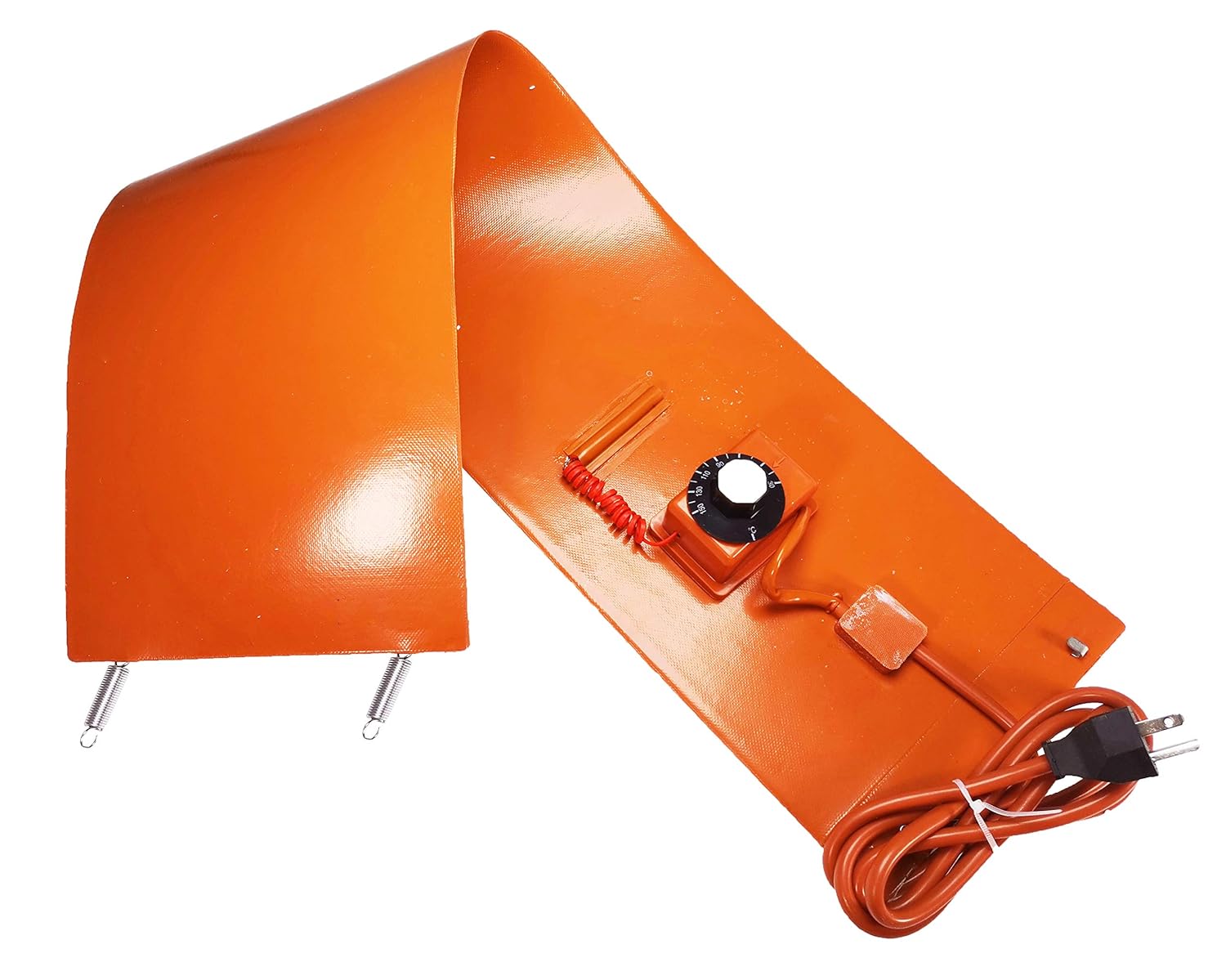 YJINGRUI 55Gal Drum Heater 68.5X5inch 1000W Metal Oil Drum Heater with Thermostat 30-150°C 110V Pack of 2