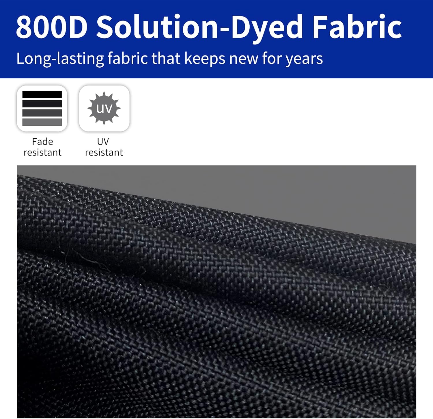 Tuszom 800D Solution-Dyed Bass Boat Cover Marine Grade Polyester Canvas Trailerable Anti-UV Bass Tracker Boat Cover Boats with Upgraded 17 Windproof Straps(16'-18.5'L by up to 98