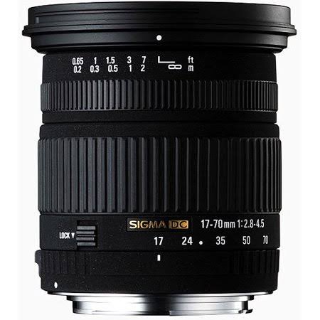 Sigma 17-70mm f/2.8-4.5 DC If Macro Lens for Sigma Digital SLR Cameras