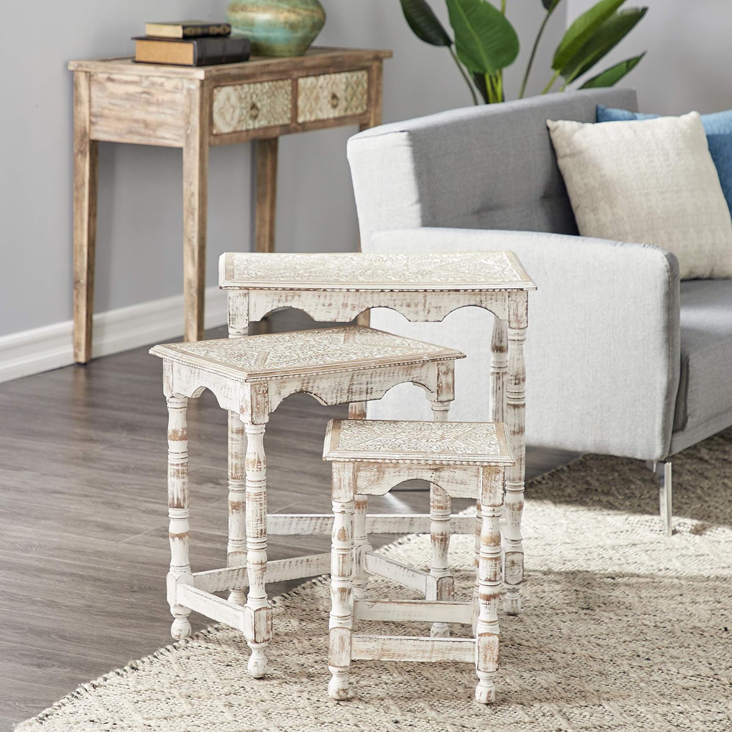 Deco 79 Accent Table, S/3 24