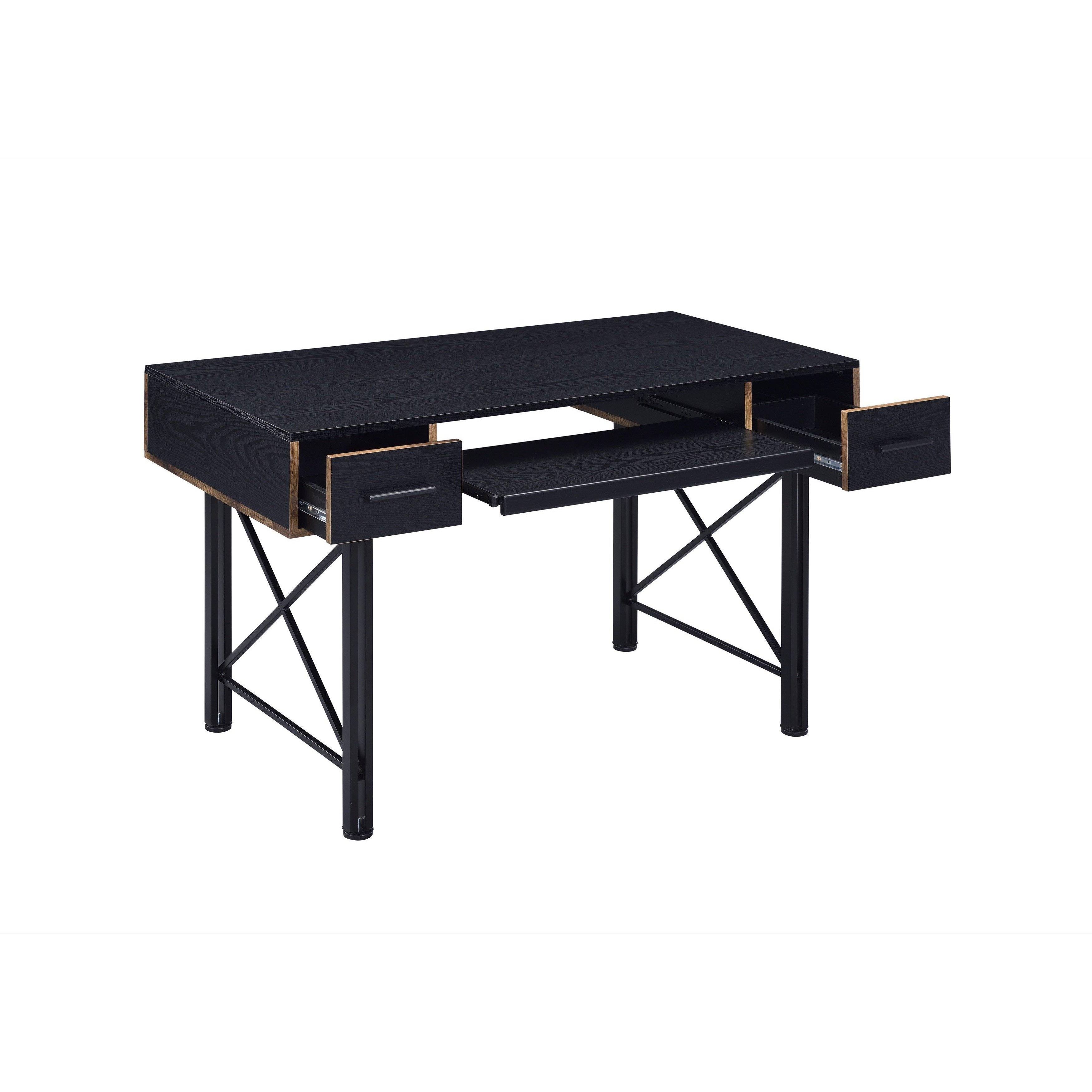 Acme Settea Computer Desk Black Finish