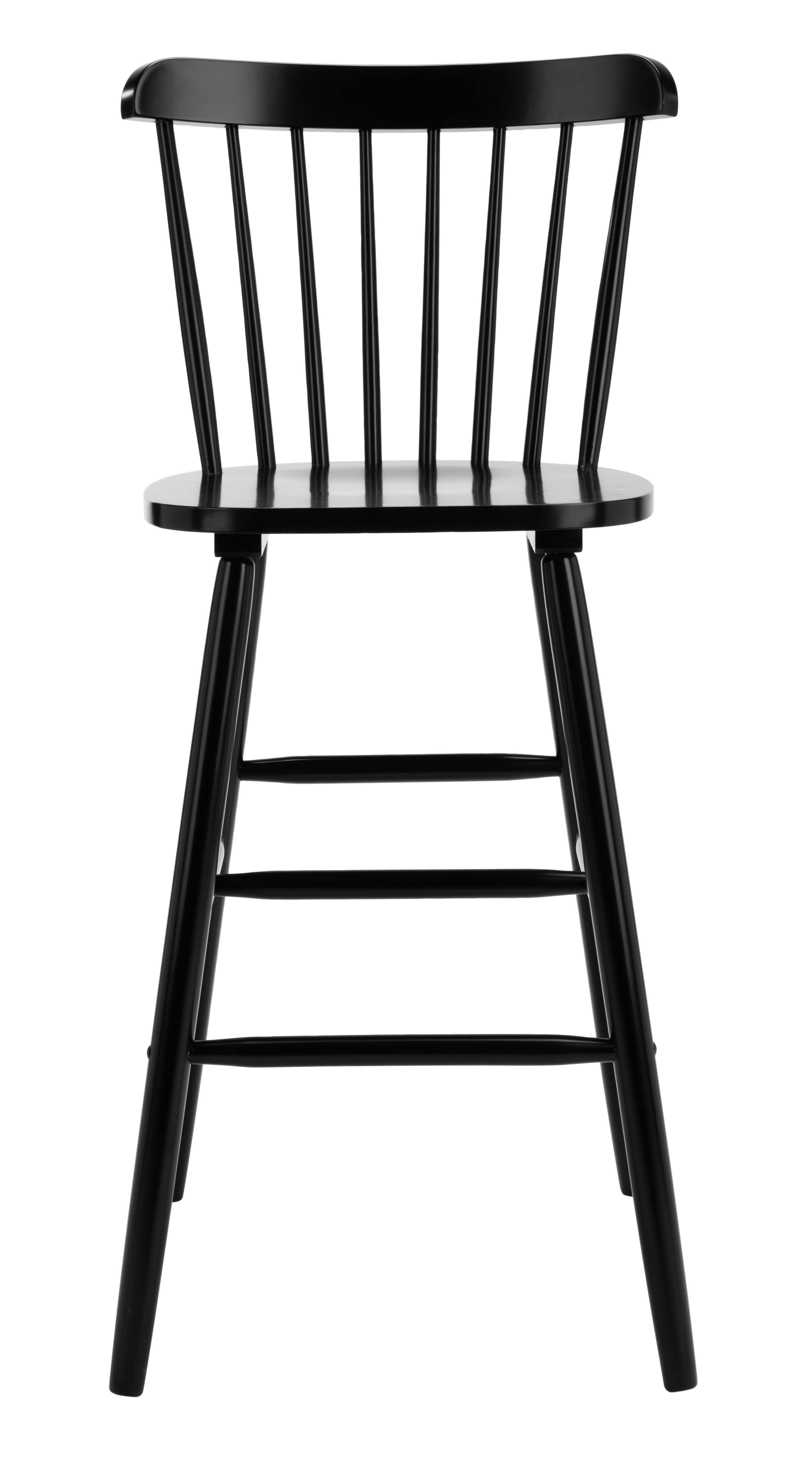 Safavieh Galena Black Bar Stool Set of 2