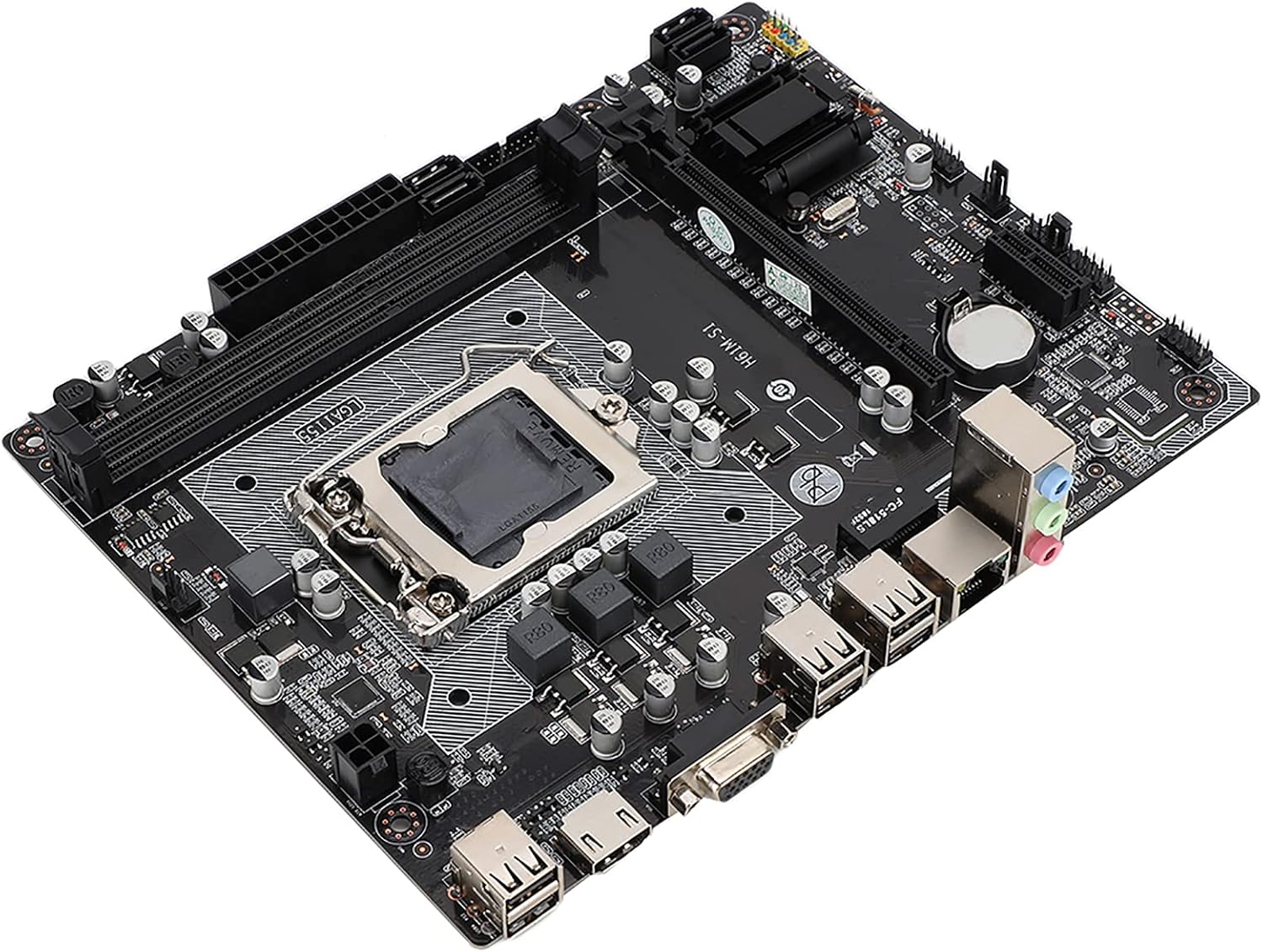 1155-pin DDR3 Desktop Computer Motherboard， DDR3 Memory, PC Desktop Mainboard, for Network Card, Sound Card, Hard Disk, etc Pack of 2