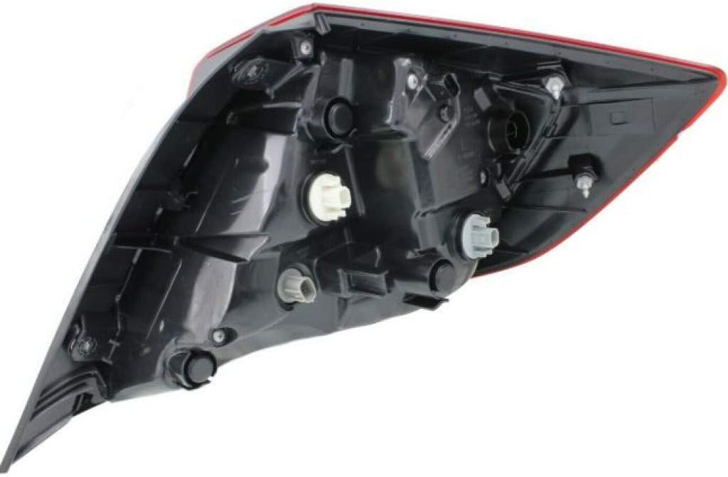 For Honda Accord Sedan Tail Light Assembly Outer 2018 19 20 2021 Driver Side For HO2804118 | 33550-TVA-A01