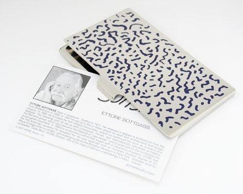 Acme Studios Bacterio Etched Card Case by Ettore Sottsass (C2ES01BC)