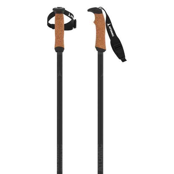 Atomic All Mountain Ultra SQS Poles All Black 130 AJ5005652130