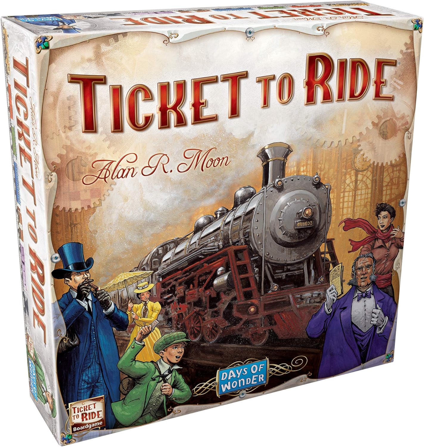 Ticket to Ride Board Game | Family Board Game | Board Game for Adults and Family | Train Game | Ages 8+ | For 2 to 5 players | Average Playtime 30-60 minutes | Made by Days of Wonder Pack of 2