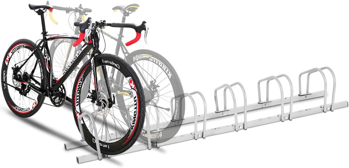 6 Bike Rack Bicycle Stand Garage Parking Storage Organizer Cycling Rack